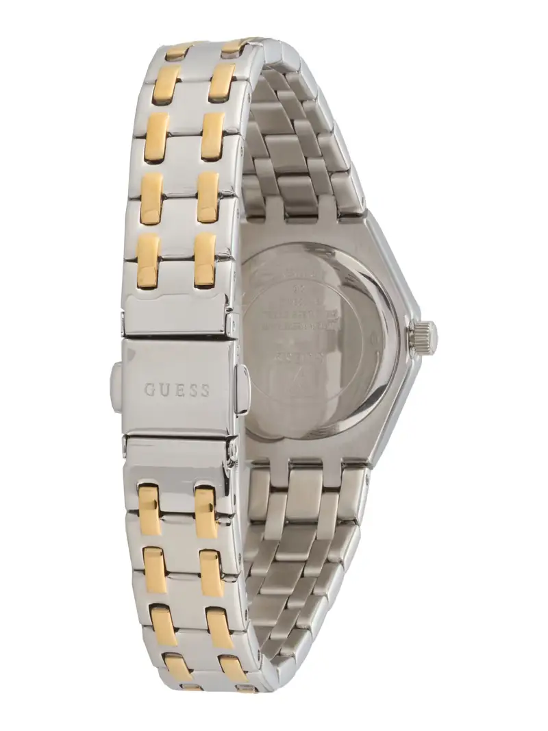 Orologio analogico Bejeweled oro / argento miniatura 2