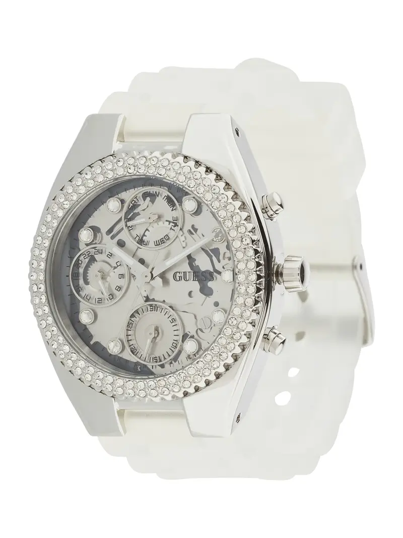 GUESS Orologio analogico bianco