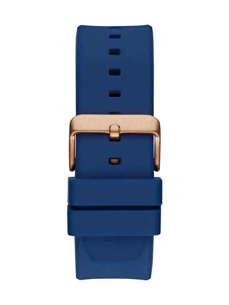 GUESS Orologio analogico blu / oro miniatura 2