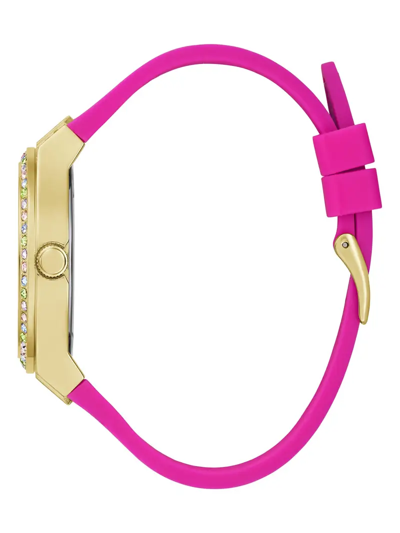 GUESS Orologio analogico 'Calaverta' blu / giallo / rosa / nero miniatura 2