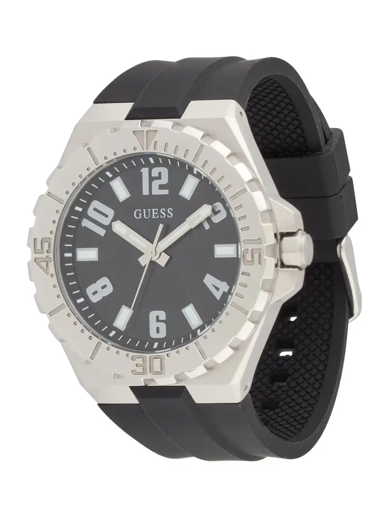 Orologio analogico 'CAMPUS' nero / argento