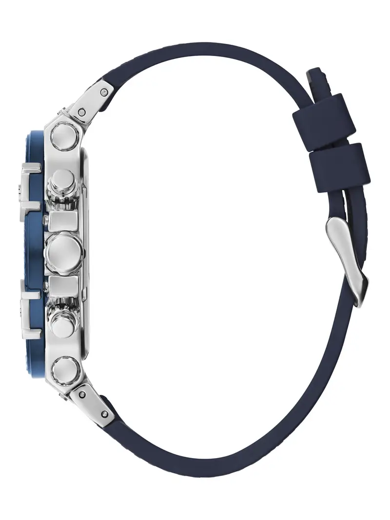 GUESS Orologio analogico ' CARBON ' navy / nero / argento / bianco miniatura 3