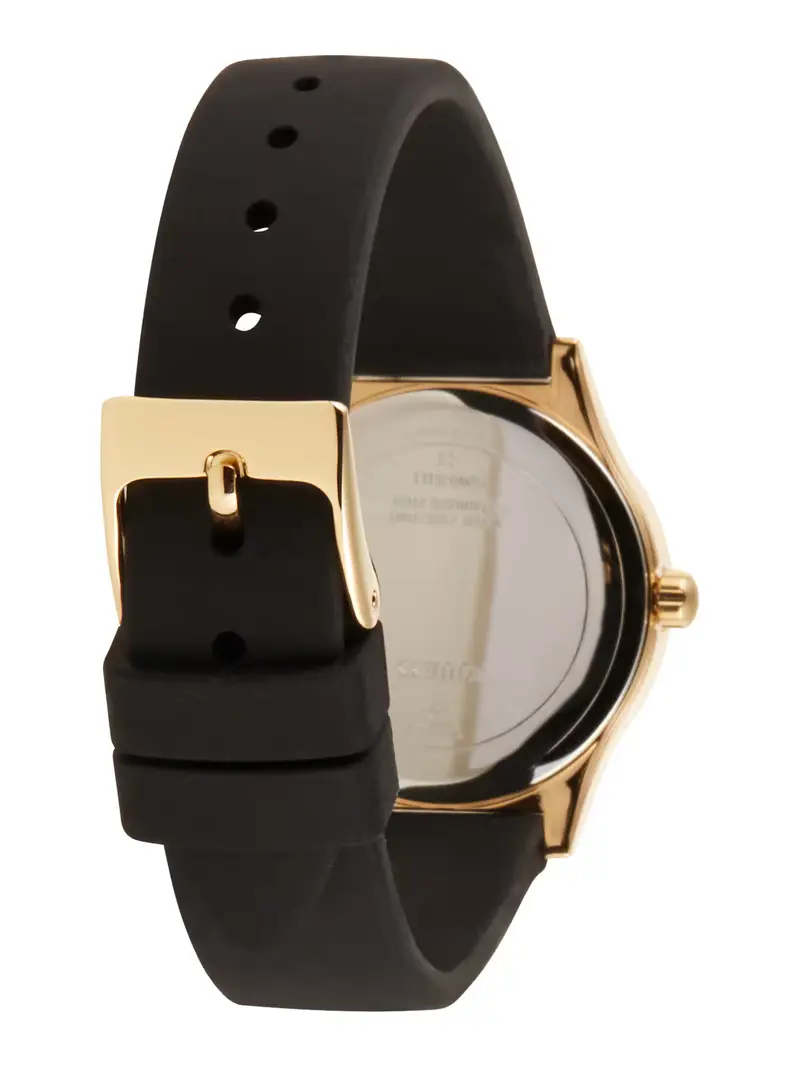 Orologio analogico champagne / oro / nero miniatura 2