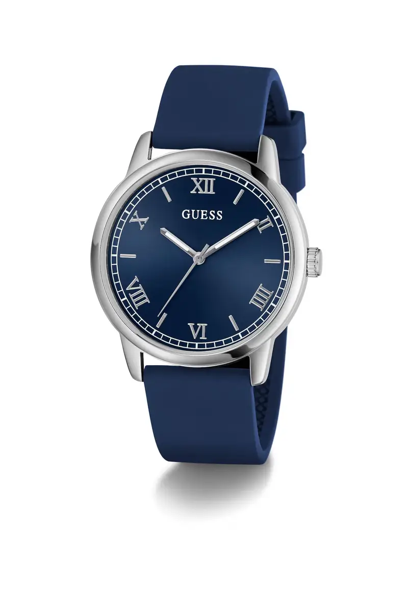Orologio analogico 'CHANDLER' navy / argento