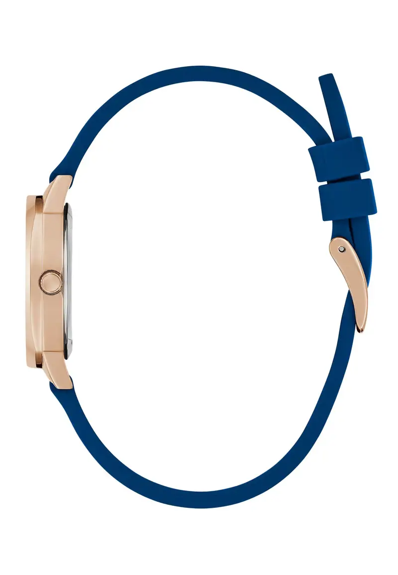 Orologio analogico 'CHARLOTTE' navy / oro rosé miniatura 3