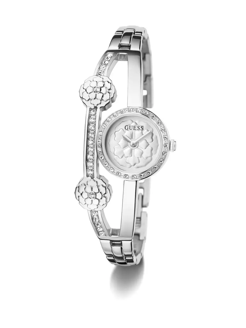 GUESS Orologio analogico ' CHLOE ' argento miniatura 3