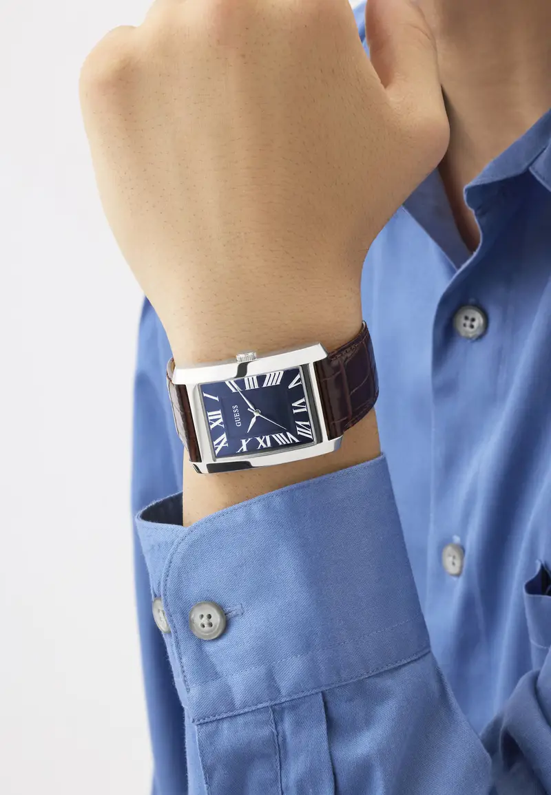 Orologio analogico CLYDE marrone miniatura 2