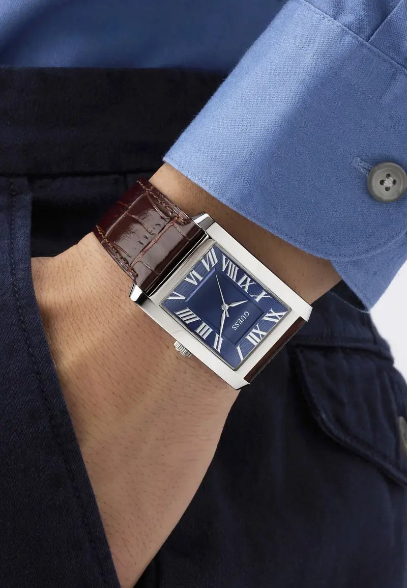 Orologio analogico CLYDE marrone miniatura 3