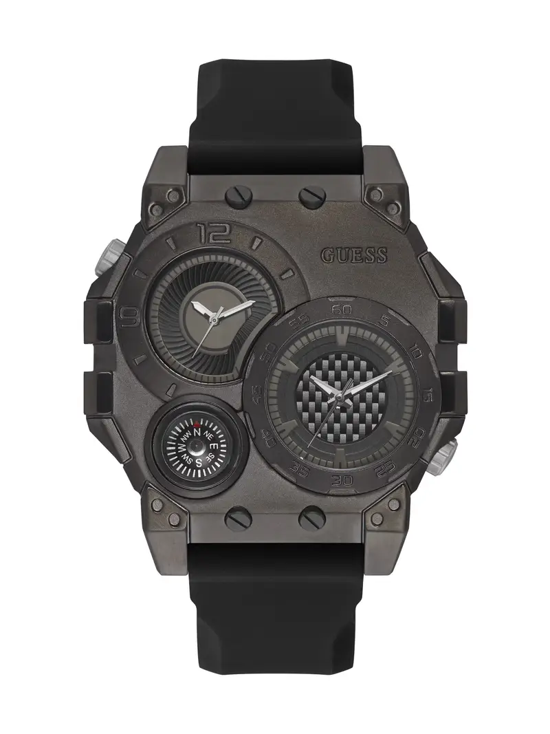 Guess Orologio analogico Uomo nero