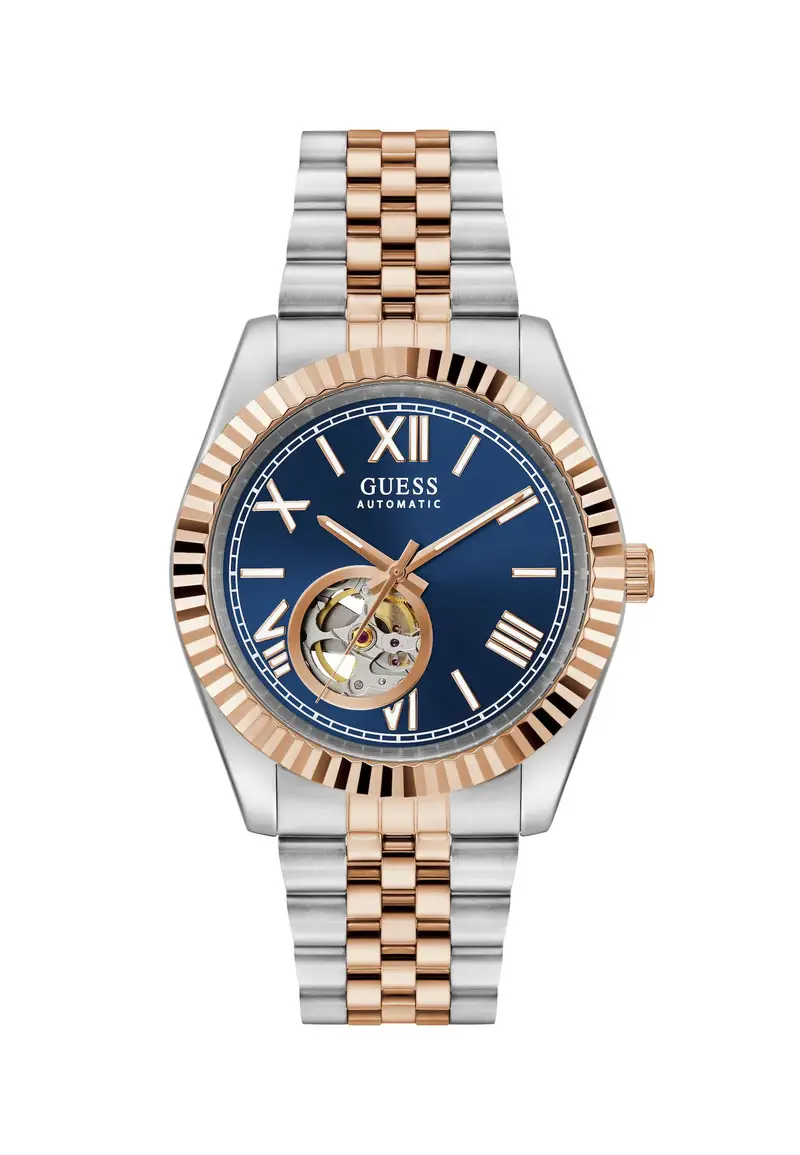 Orologio analogico 'CONNOISSEUR' navy / oro rosé / argento miniatura 2