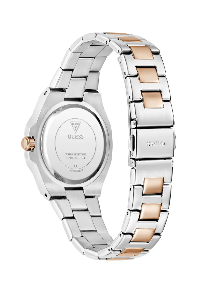 GUESS Orologio analogico 'Contessa' oro rosé / argento miniatura 3