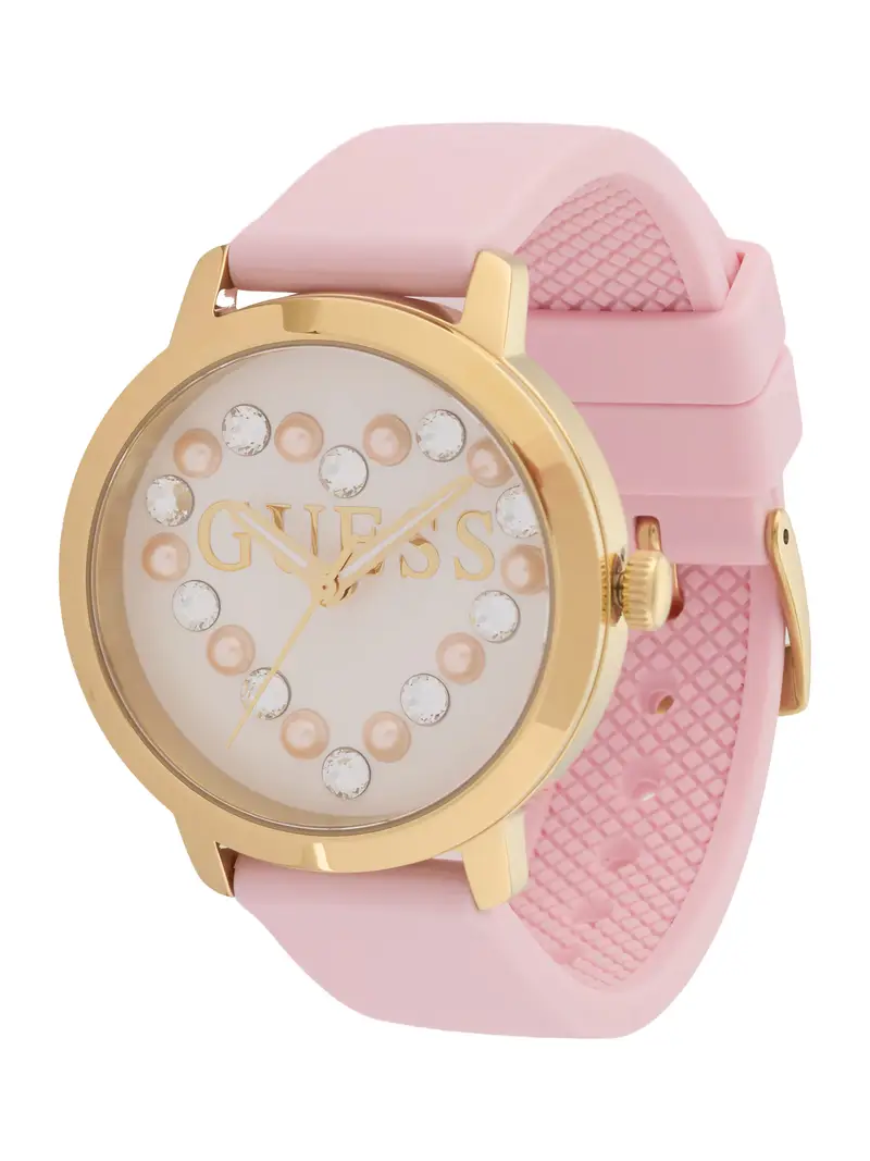 Orologio analogico crema / oro / rosa