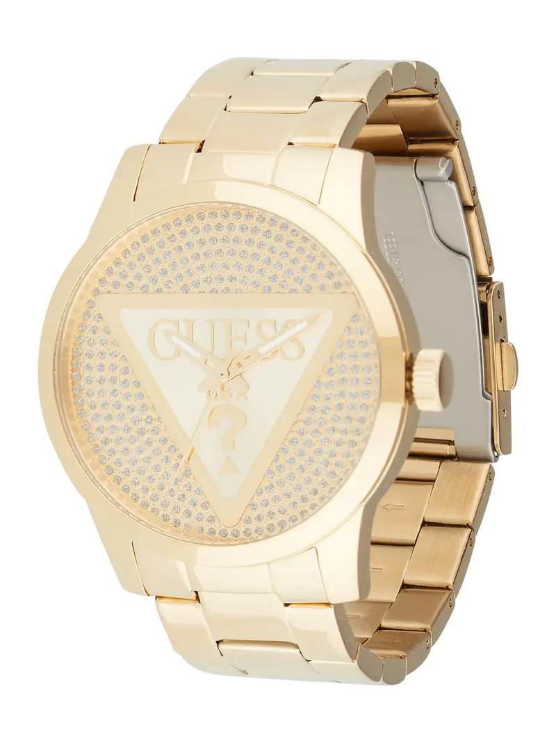 GUESS Orologio analogico écru / oro