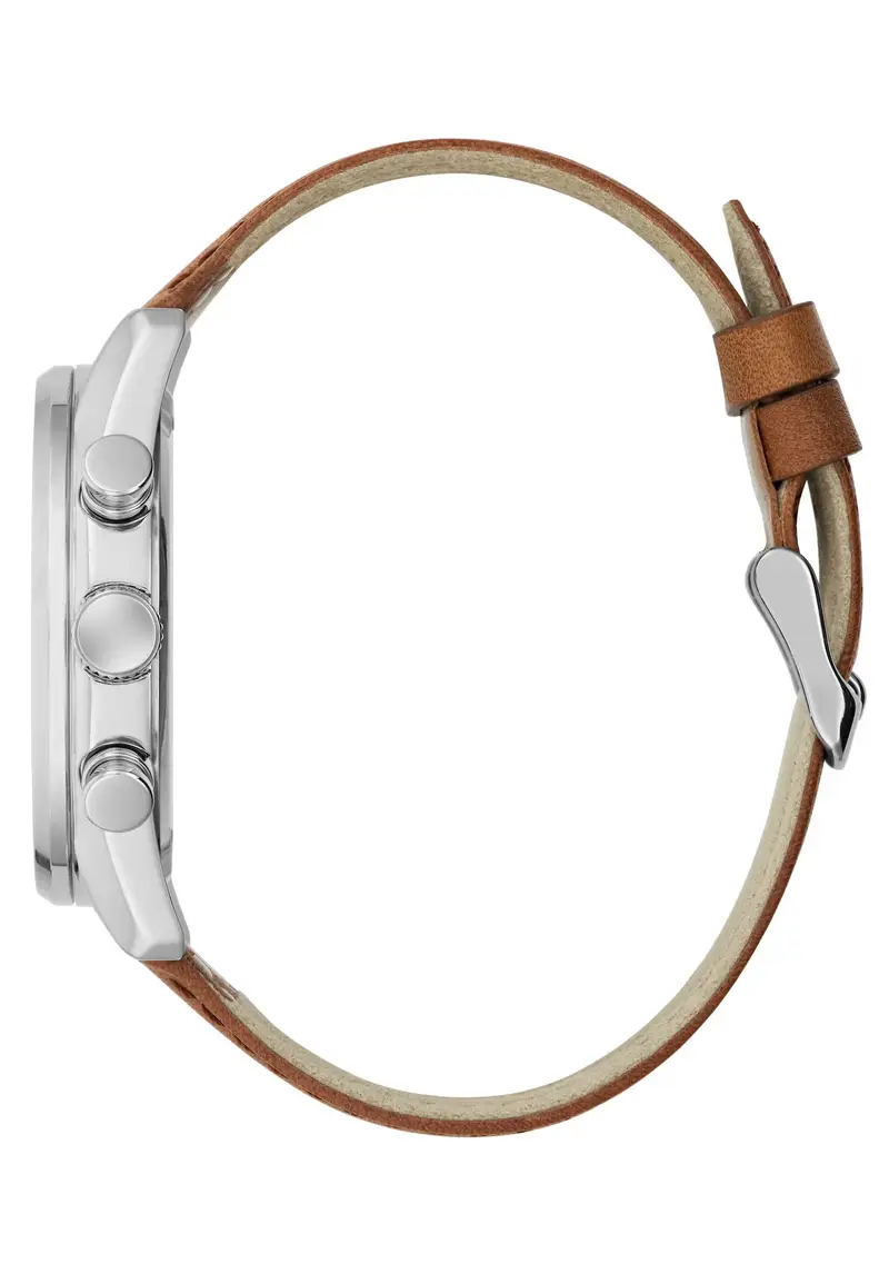 Orologio analogico 'Dawson' navy / marrone miniatura 2