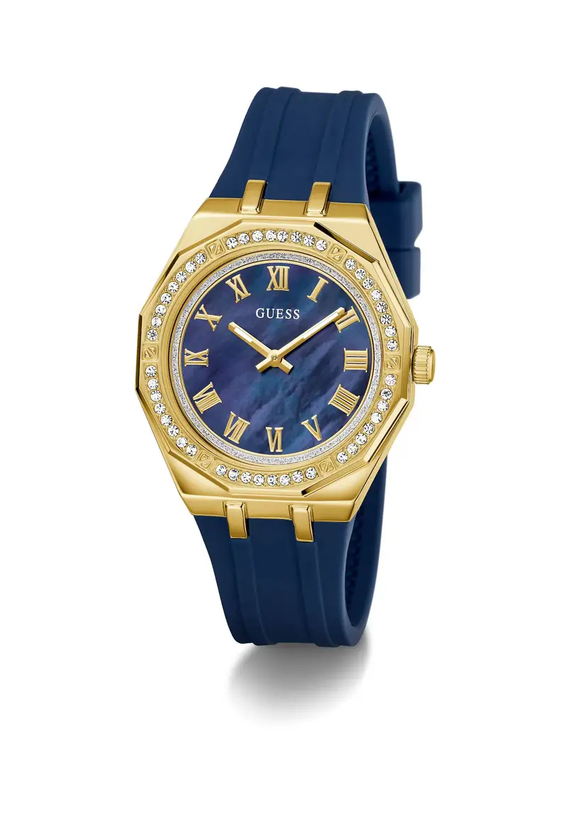 Orologio analogico 'DESIRE' blu / oro