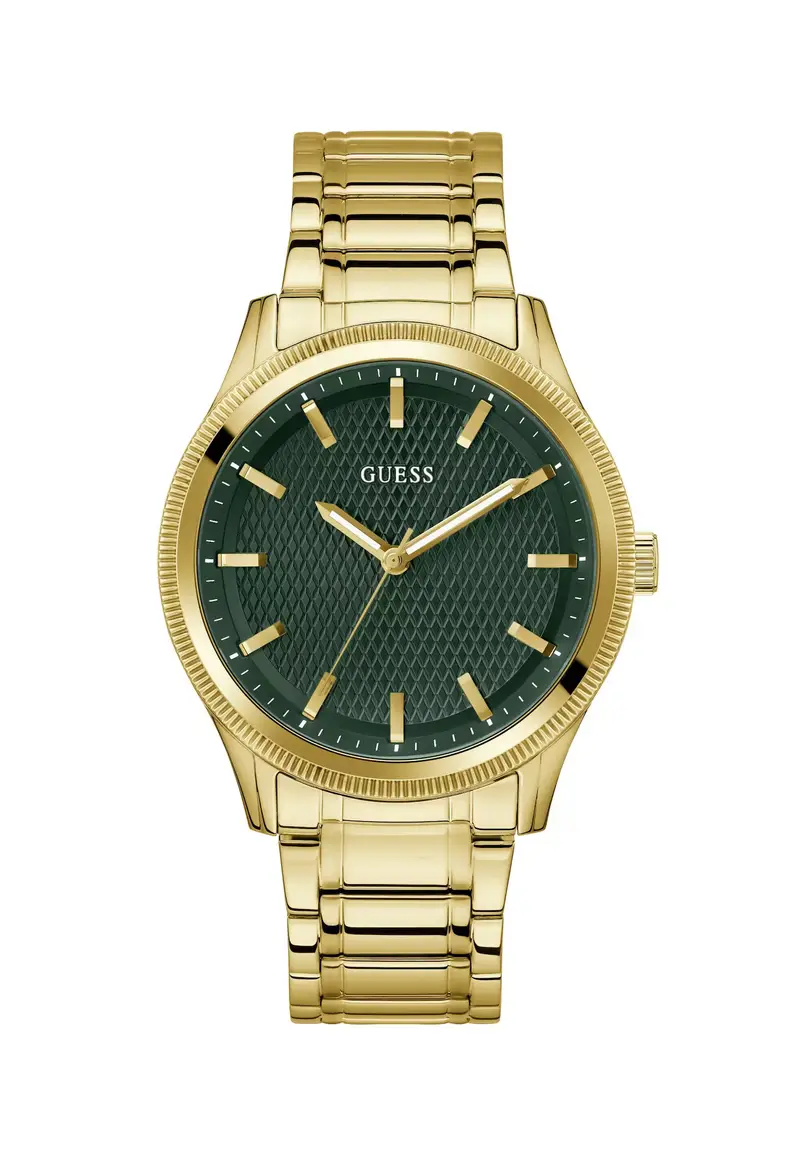 Orologio analogico 'DEX' oro / verde scuro miniatura 2