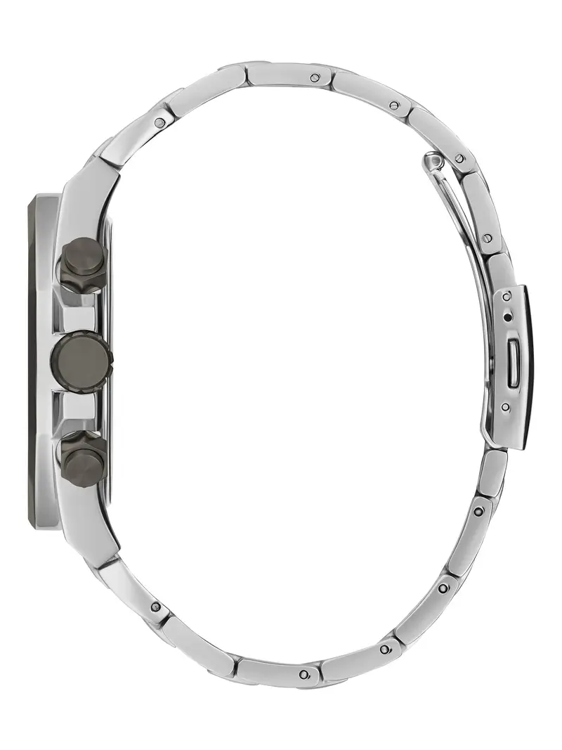 GUESS Orologio analogico ' EMPIRE ' navy / grigio / argento miniatura 3