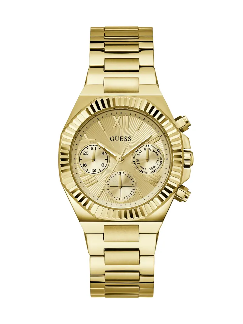 GUESS Orologio analogico 'EQUALITY'  oro