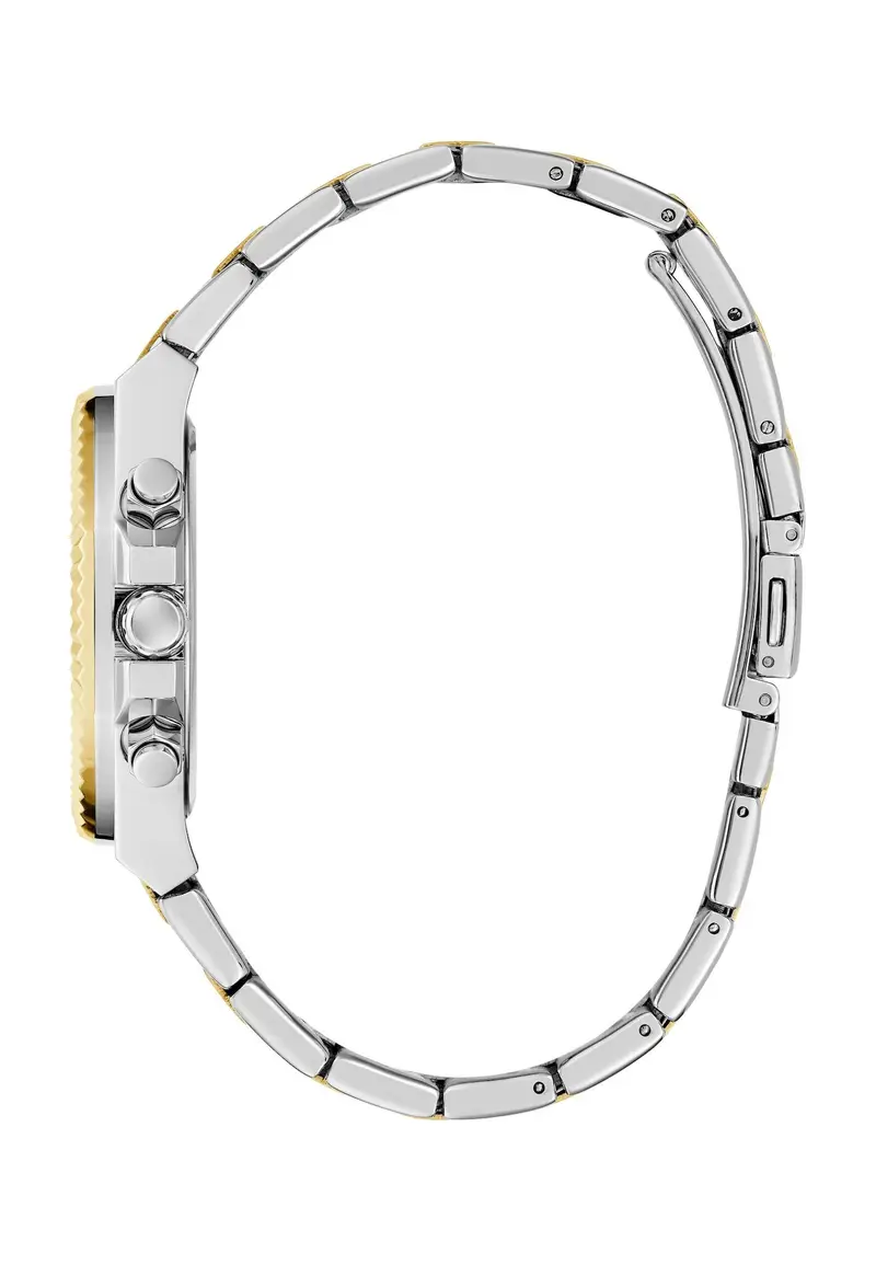 GUESS Orologio analogico 'Equality' oro / verde / argento miniatura 2