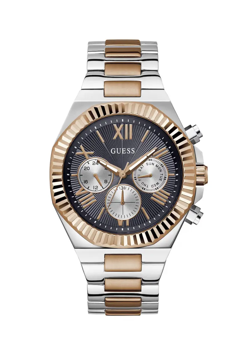 Orologio analogico 'EQUITY' bronzo / argento miniatura 2