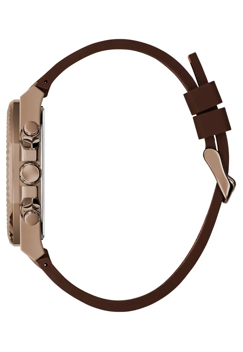 Orologio analogico 'EQUITY' navy / marrone / bronzo miniatura 3