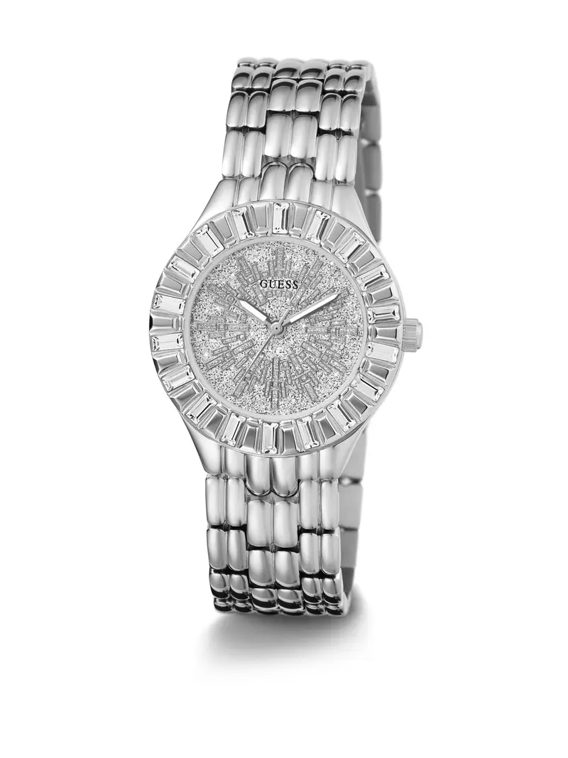 GUESS Orologio analogico 'FIREWORK'  argento
