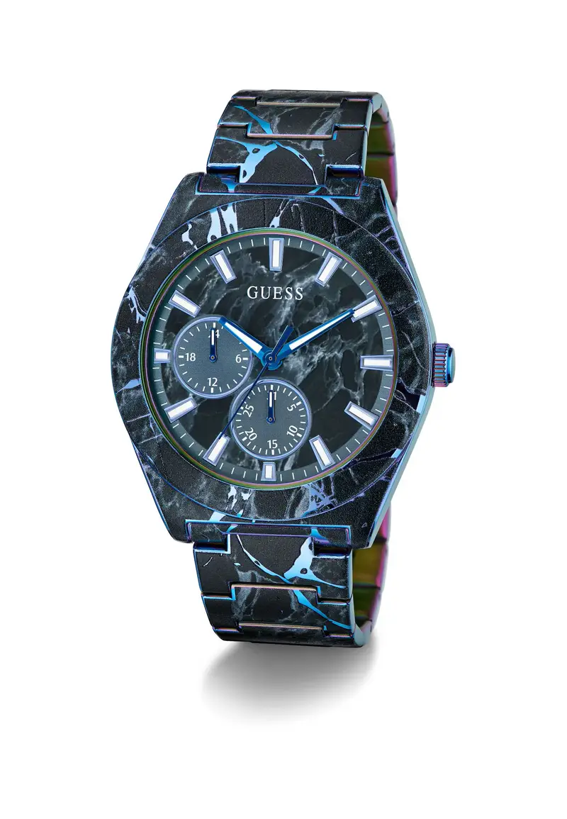 Orologio analogico 'FLASH' blu chiaro / nero