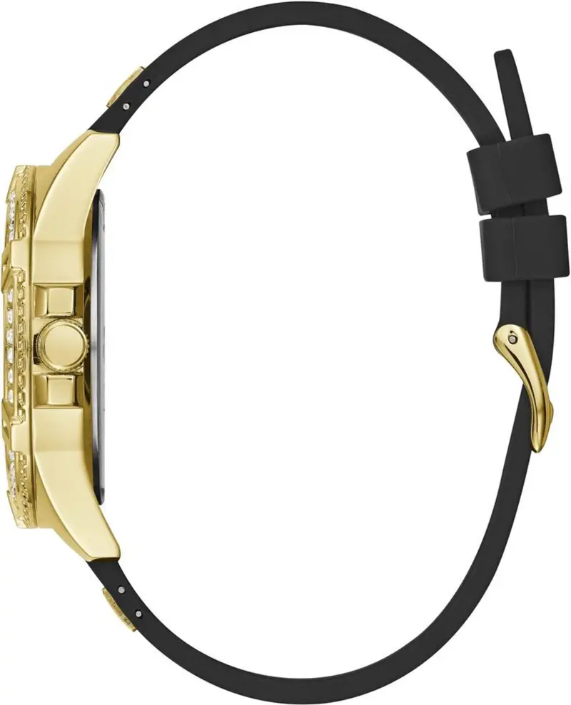 GUESS Orologio analogico 'Frontier' oro / nero / bianco miniatura 3