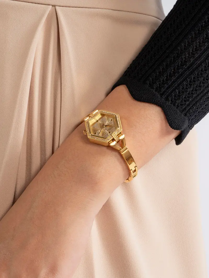 GUESS Orologio analogico 'GD AUDREY' oro miniatura 3