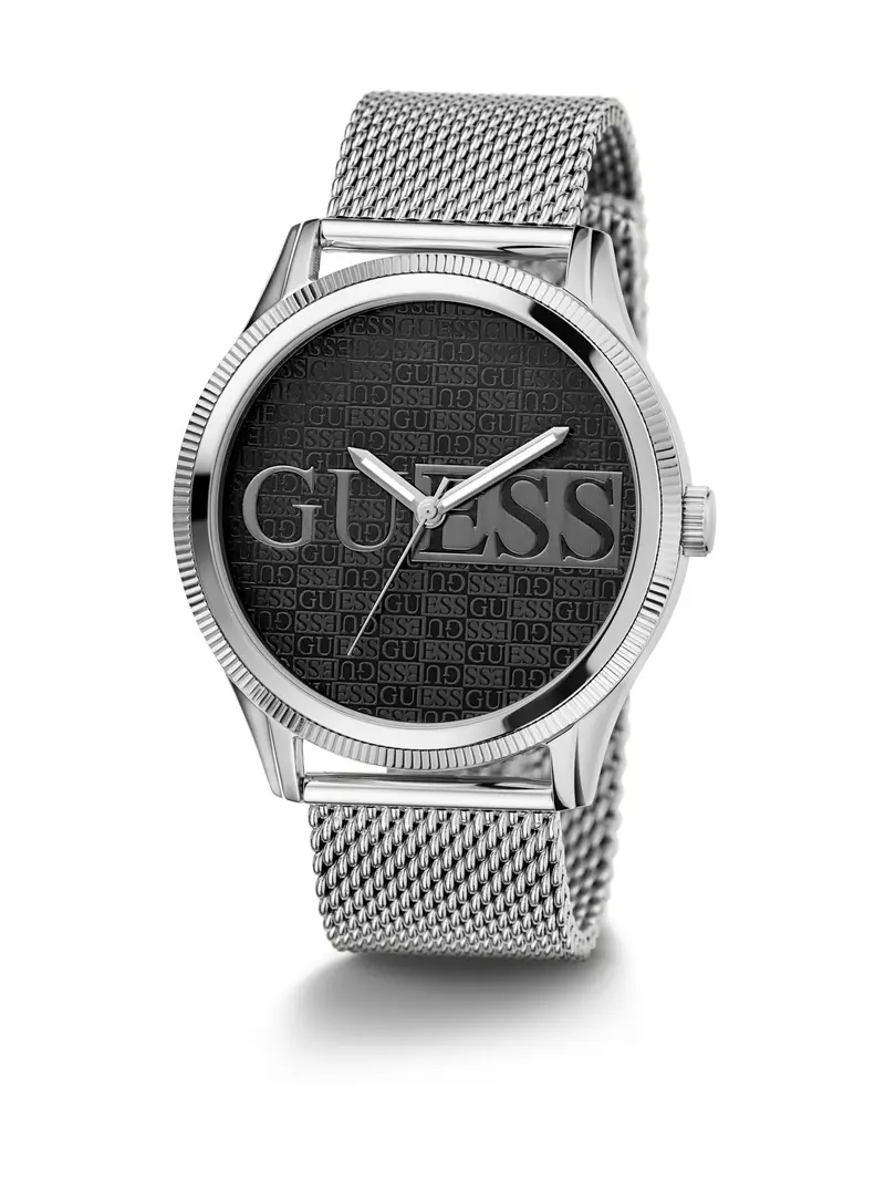 GUESS Orologio analogico 'GD REPUTATION'  argento