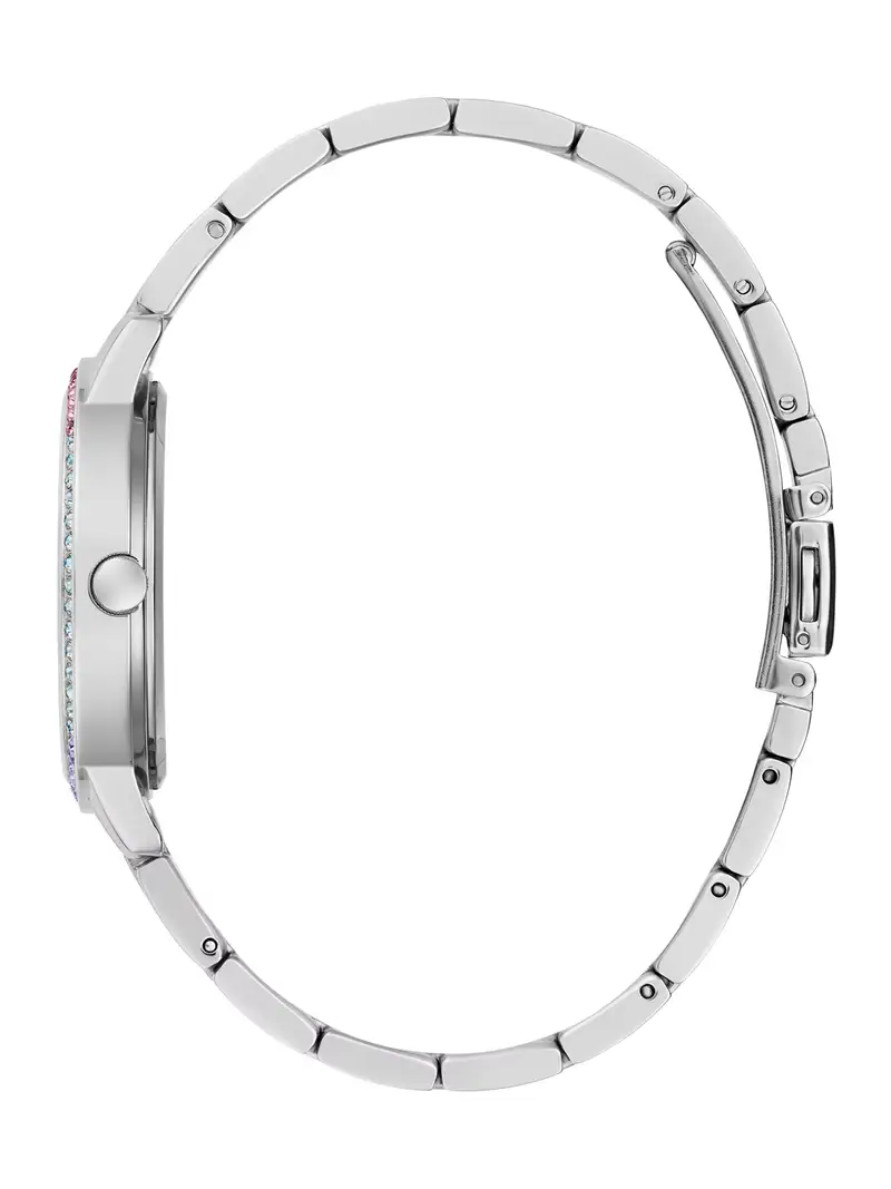 Orologio analogico 'GD THREE OF HEARTS' blu / giallo / rosa / argento miniatura 2