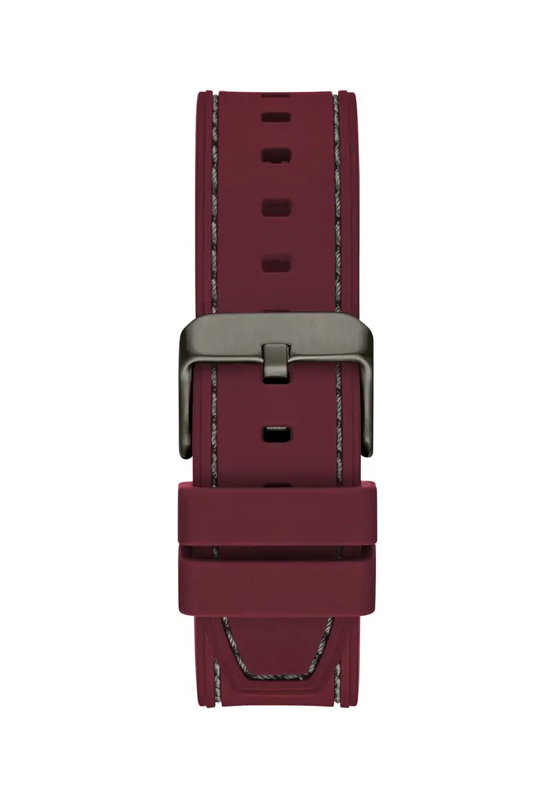 GUESS Orologio analogico 'Headline' grigio / rosso scuro miniatura 2