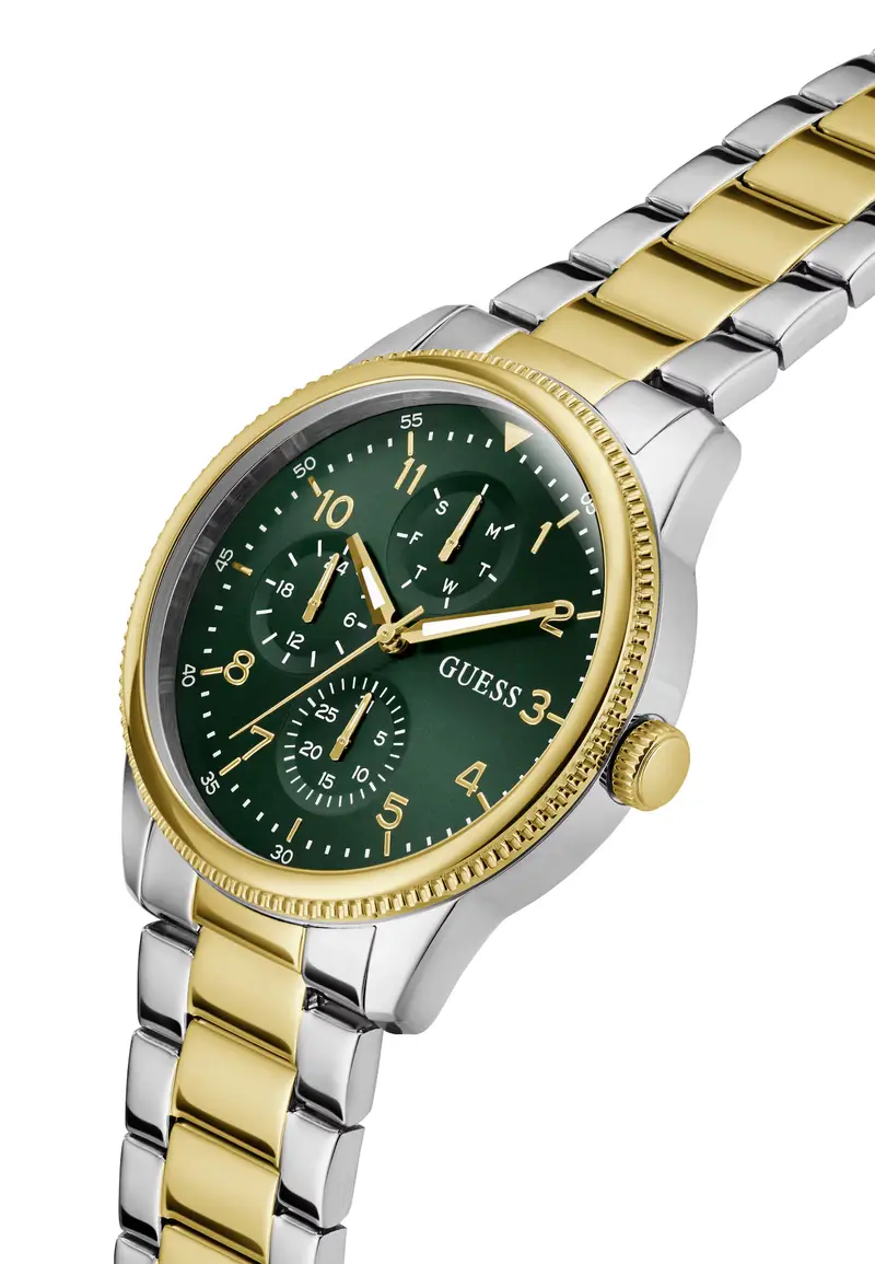 Orologio analogico 'Ian' oro / verde / argento miniatura 3