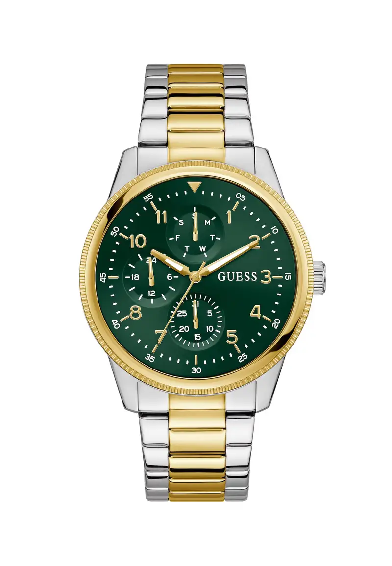 Orologio analogico 'Ian' oro / verde / argento