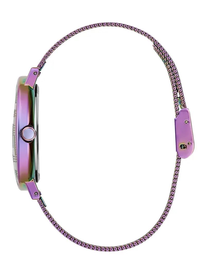 GUESS Orologio analogico 'Iconic' blu / lilla / eosina miniatura 2