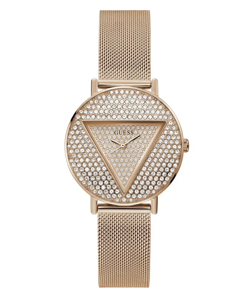 GUESS Orologio analogico 'ICONIC '  oro rosé