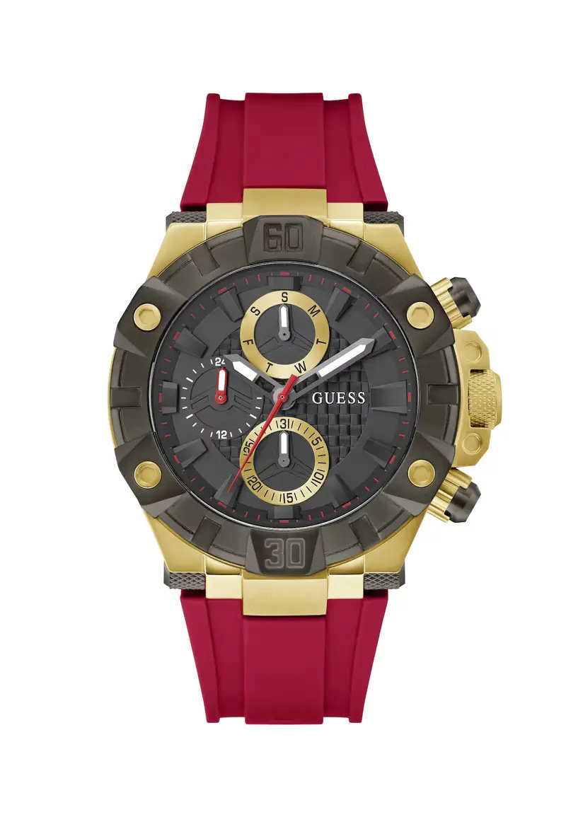 Orologio analogico 'IGNITE' oro / rosso / nero miniatura 2