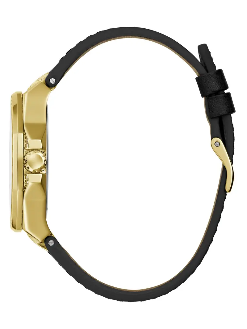 GUESS Orologio analogico 'INSIGNIA' oro / nero miniatura 2