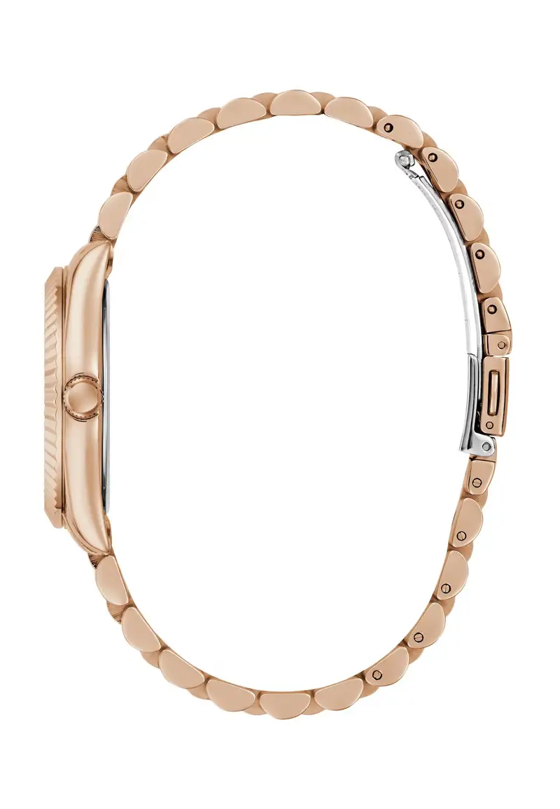 Orologio analogico 'JADA' oro rosé / argento Oro rosé miniatura 3