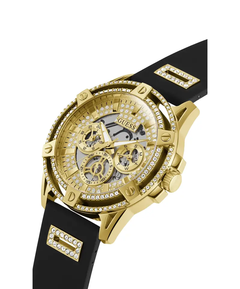 GUESS Orologio analogico 'KING' nero miniatura 3