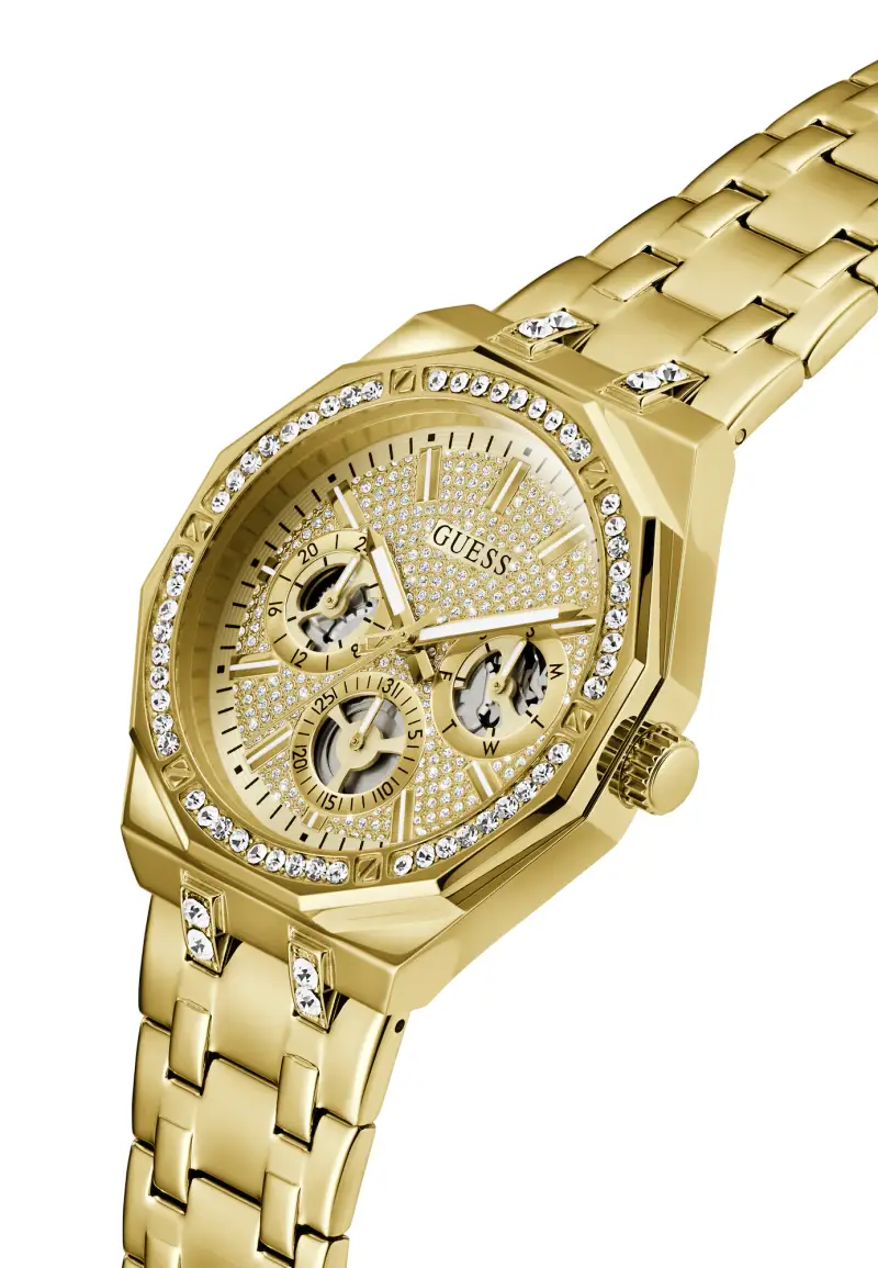 Orologio analogico 'Kryptonite' oro miniatura 3