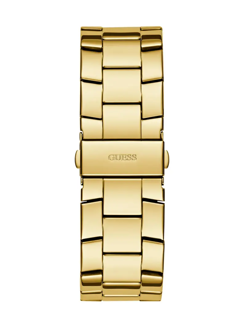GUESS Orologio analogico 'Majestic' oro / trasparente miniatura 2