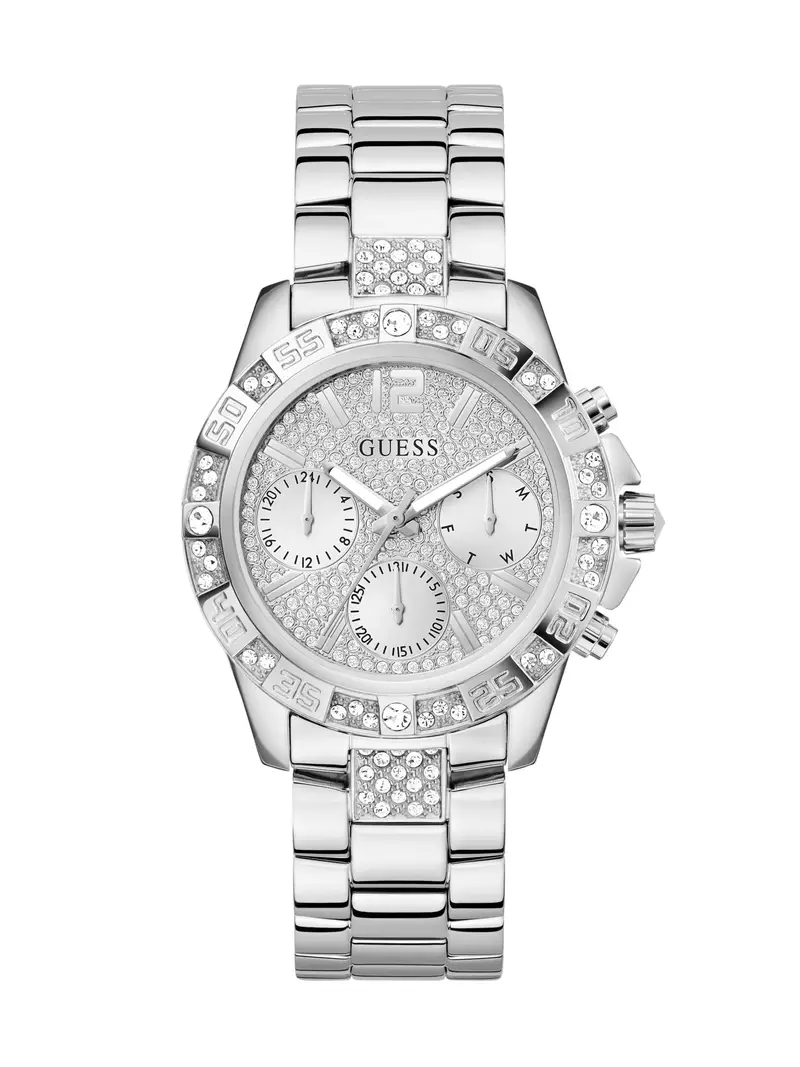 GUESS Orologio analogico ' MAJESTY '  argento