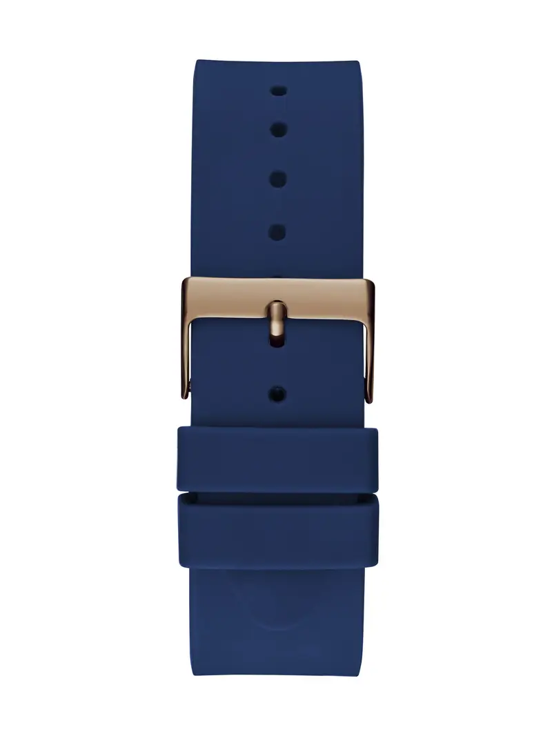 GUESS Orologio analogico 'MAX ' blu / oro miniatura 2