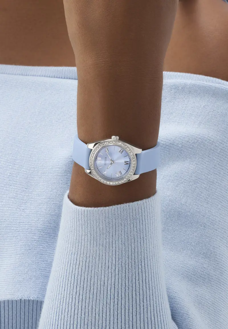 Orologio analogico MINI LUNA blu miniatura 3