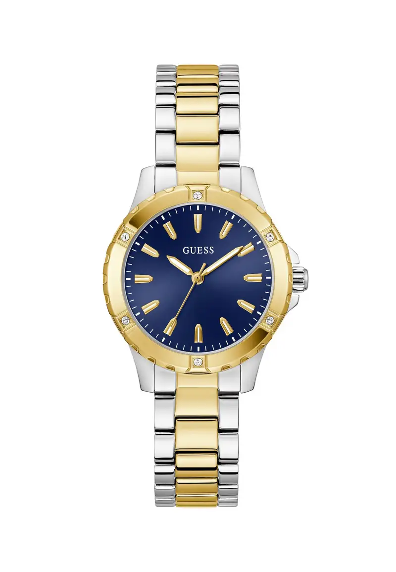 Orologio analogico 'Mist' blu / oro / argento