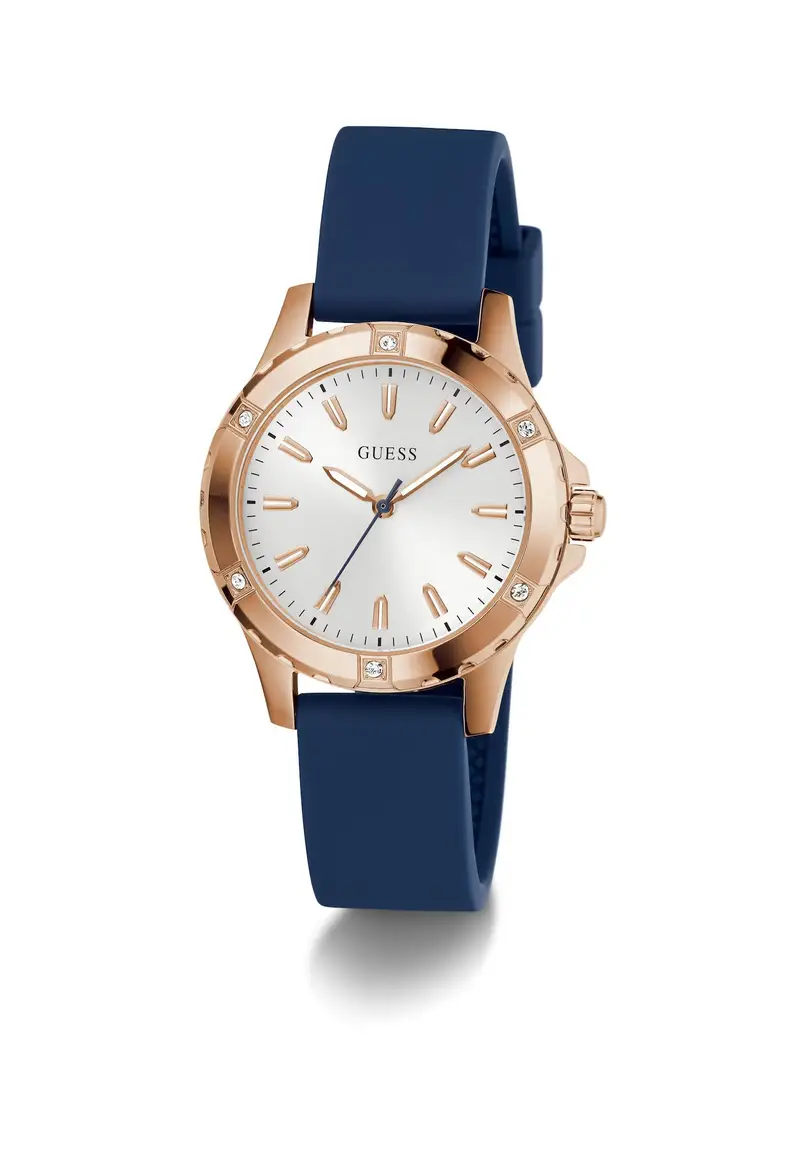 Orologio analogico 'MIST' navy / oro rosé / argento