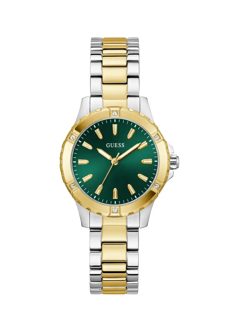 Orologio analogico MIST oro / verde scuro / argento