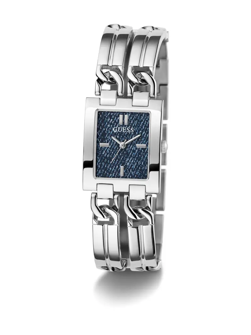 GUESS Orologio analogico ' MOD ID ' blu / argento miniatura 3