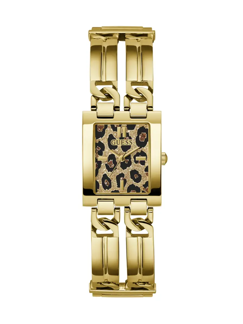GUESS Orologio analogico 'MOD ID' bronzo / oro / nero